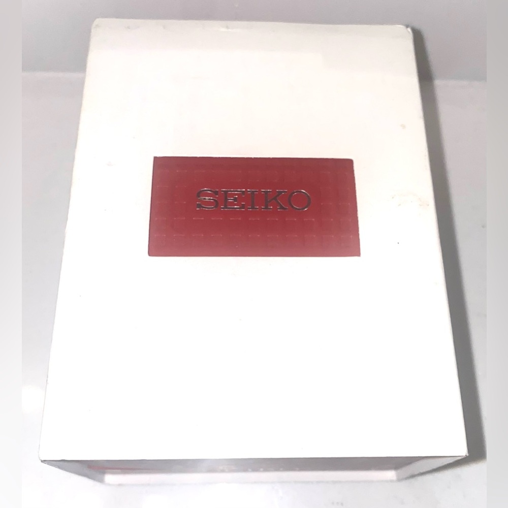 Auth Seiko Red Empty Presentation Storage Display… - image 8